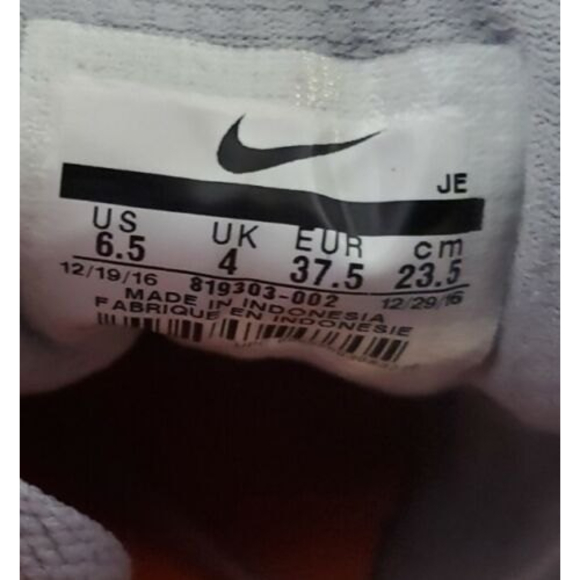 Nike Revolution 3 Coral Gray Color Size 6.5 Womens Training Shoes - Picture 5 of 6